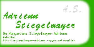 adrienn stiegelmayer business card